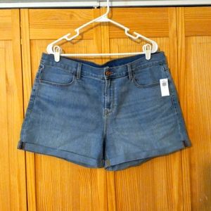 Woman's High Waist Shorts Sz 16